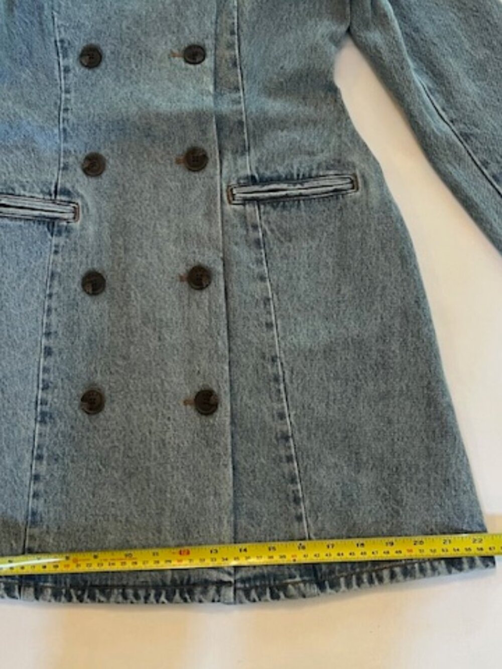 KBB BY KAHLANA | Women's The Tuxedo Mini dress in Denim-NWT - Picture 7 of 16